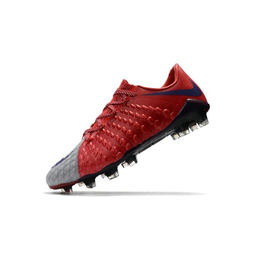 Nike HyperVenom Phantom III Elite FG - Rood Grijs_5.jpg